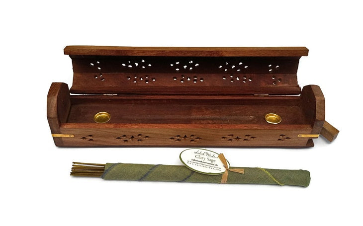 Cast Iron & Wooden Incense Burners